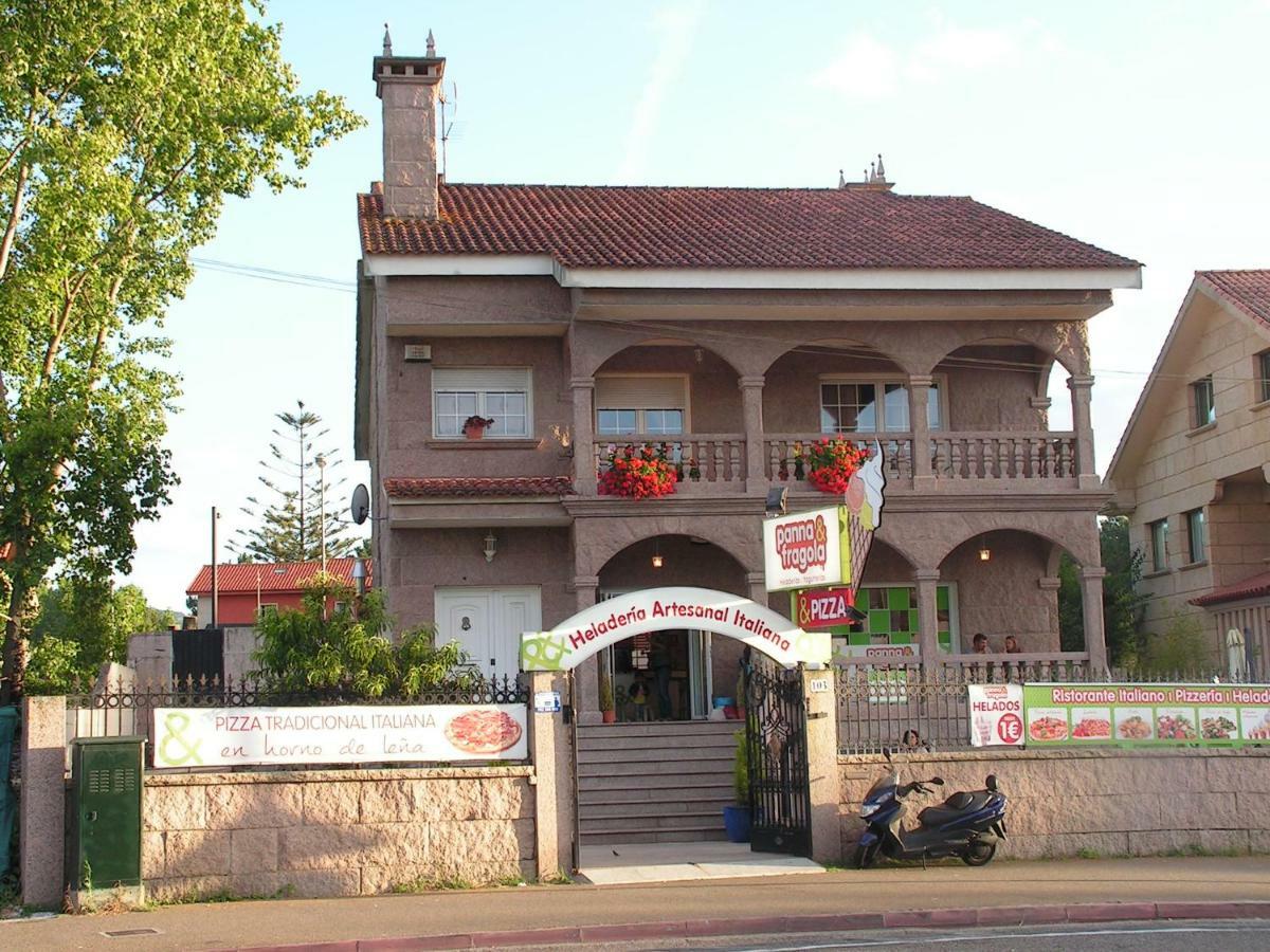 Piso Chalet En Playa Samil Vigo Exteriör bild