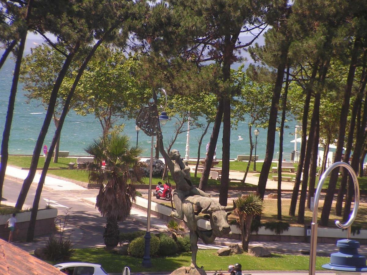 Piso Chalet En Playa Samil Vigo Exteriör bild